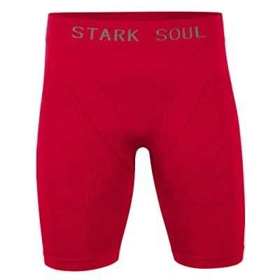 Afbeelding van STARK SOUL Korte onderkleding naadloze functionele legging WARM UP, heren sportshorts