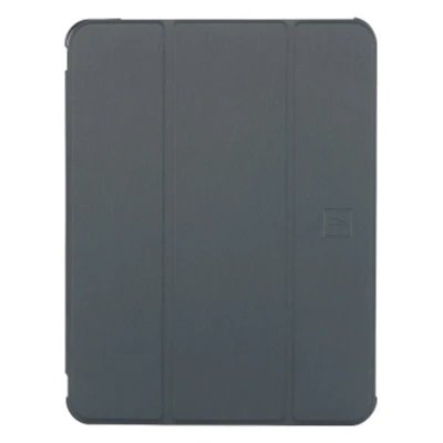 Afbeelding van iPad Air 11 inch (2024) M2 Hoes: Tucano Satin Case Bookcase Donkerblauw TPU (plastic) Elektronische Accessoires