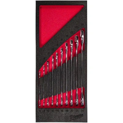 Afbeelding van Milwaukee Foam inlay steeksleutelset 10 delig 4932493629