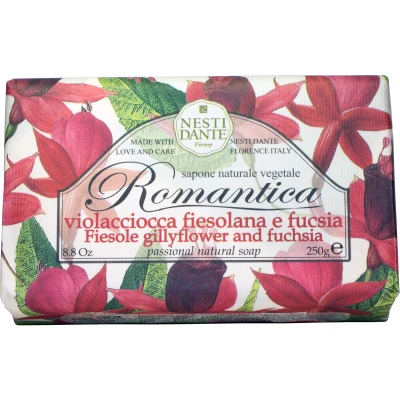 Afbeelding van Nesti Dante Romantica (geur Levkoje en fuchsia, vaste zeep, handzeep van natuurlijke ingrediënten, 250 g) 665106