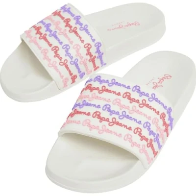 Afbeelding van Pepe Jeans Muiltjes, Dames, Maat: 36, Off white Kunststof