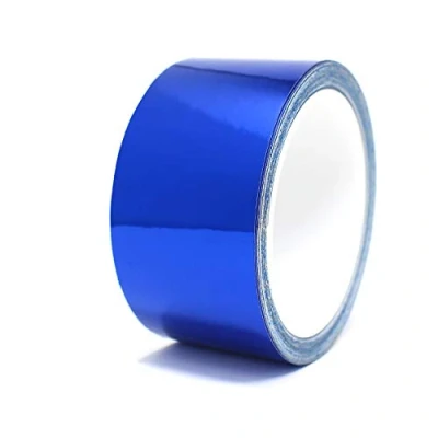 Afbeelding van 8,5 meter glanzende Decoratieve Strips auto motor boot model Chroom Finest Folia Side zelfklevende (50mm breedte, blauw)