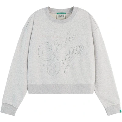 Afbeelding van Scotch &amp; Soda sweater lichtgrijs