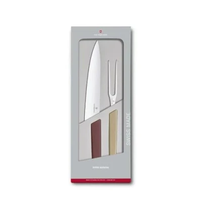 Afbeelding van Victorinox Swiss Modern messenset 2 delig met vleesvork