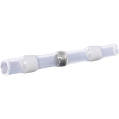 Afbeelding van Quadrios 22C461 stootconnector met krimpkous, 0,25 mm², 0,34 volledig geïsoleerd, wit, 1 set