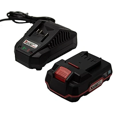 Afbeelding van Parkside lithium ion accu 20 V 2,0 Ah Pap B1 laadniveau indicator, reservebatterij voor apparaten en gereedschappen met oplaadkabel 21,5 2,4 A PLG C1 oplader (accu
