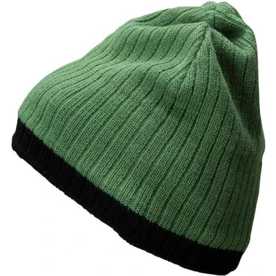 Afbeelding van Myrtle Beach Unisex Gebreide Muts (Groen/Zwart)