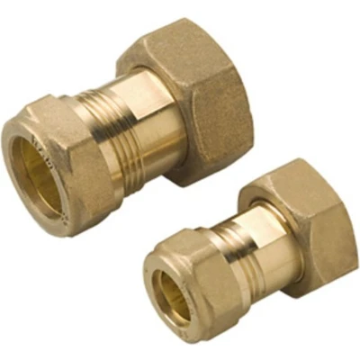 Afbeelding van Raminex 2 delige watermeterkoppeling 15 mm knel x 3/4&#039;&#039; wartel