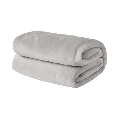 Afbeelding van Brentfords ultra zachte fleecedeken sprei, Large Double 150 x 200cm