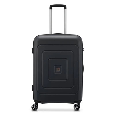 Afbeelding van MODO by Roncato MD1 trolley, uitbreidbaar, middelhard, met Tsa, Zwart, Trolley Medio, Harde koffer uitbreidbaar middendeel en draaibare wielen