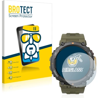 Afbeelding van BROTECT AirGlass kogelwerende glasfolie, Smartwatch beschermfolie, Transparant
