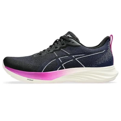 Afbeelding van Asics Dynablast Hardloopschoenen neutraal, Dames, Maat: 40.5, Black blue expanse Kunststof