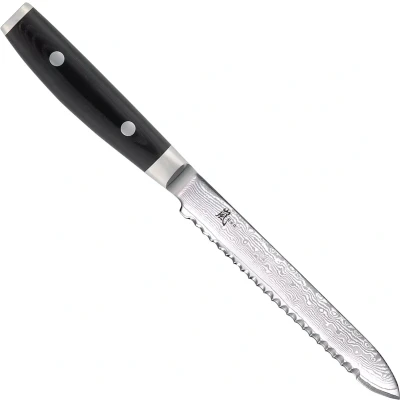 Afbeelding van Yaxell Ran Tomatenmes 14 cm VG10 Staal, 69 Laags Damast, Canvas Micarta Heft
