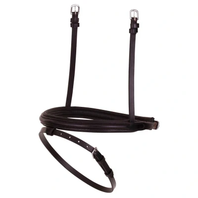 Afbeelding van BR Neusriem Combi Smal SD Cob Zilver Zwart