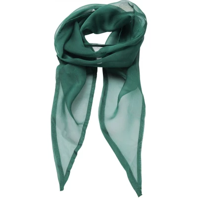 Afbeelding van Premier Ladies Chiffon Scarf PR740 Bottle Green