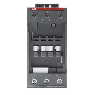 Afbeelding van Abb magneetschakelaar 3p ac3 40a 18 5kw 400v hulpcontact 0m 0v spoelspanning 24 60vac 50 60hz 20 60vdc spoelcode 11 1sbl347001r1100