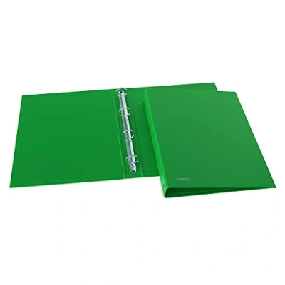 Afbeelding van FAVORIT Sprint ringmap van karton, 22 x 30 cm, 4 ronde ringen mm, groen 400173287