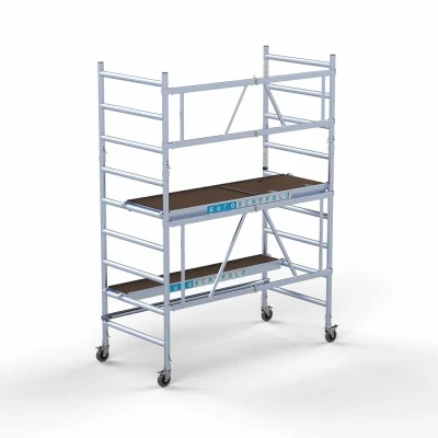 Afbeelding van Euroscaffold Kamersteiger 90x190x3.8m werkhoogte + platform 30 cm uitbreiding B