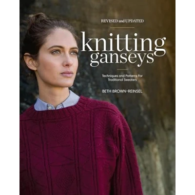 Afbeelding van Knitting Ganseys, Revised and Updated: den klassischen britischen Fischerpullover selbst stricken. Alles zu traditionellen Mustern und der ... Pullover für Damen, Herren Kinder.