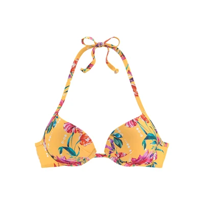 Afbeelding van Sunseeker Push upbikinitop Modern met bloemenprint