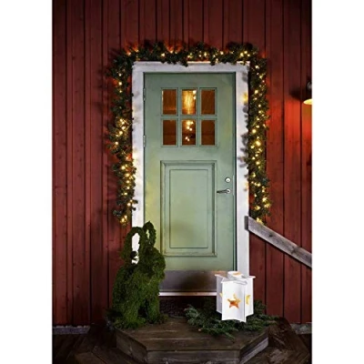 Afbeelding van Guirlande led kerstverlichting buiten en binnen 120 lampjes 6 me