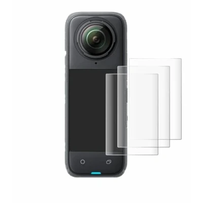 Afbeelding van Savvies (4 Stuks) Full Screen Scherm Beschermfolie voor Insta360 X4 Cover Protector 3D Curved [Edge to Edge, Ultra Clear, Scratch Proof]
