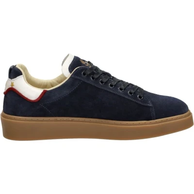 Afbeelding van Pantofola d&#039;Oro Sneakers laag, Heren, Maat: 41, Blauw Leer
