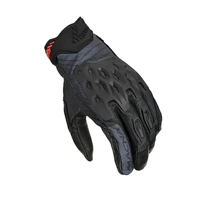 Afbeelding van Macna Tanami Motorfiets handschoenen, zwart grijs, afmeting 2XL voor man