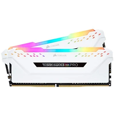 Afbeelding van Corsair Vengeance RGB PRO 16GB (2 x 8 GB) DDR4 3600 (PC4 28800) C18 desktop werkgeheugen wit