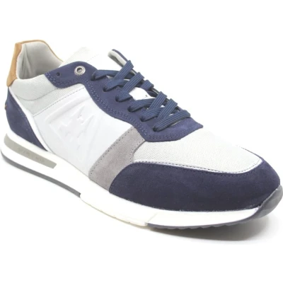 Afbeelding van Gaastra Orion BLK M Sneakers laag, Heren, Maat: 40, Blauw Leer