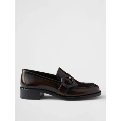 Afbeelding van Elegant Buckled Loafers with Refined Detailing for Stylish Footwear