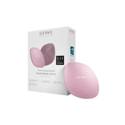 Afbeelding van GESKE SmartAppGuided™ Facial Brush 4 in 1 Gezichtsreinigingsborstel Zachte siliconen borstel Professionele gezichtsreiniging Gezichtsreinigingsapparaat Huidreiniging