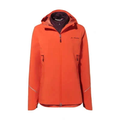 Afbeelding van Vaude Yaras 3IN1 Hardshelljas, Dames, Maat: 48, Glowing red