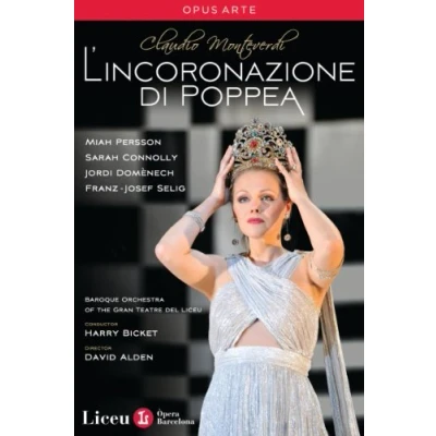 Afbeelding van Baroque Orchestra, Harry Bicket Monteverdi: L&#039;Incoronazione Di Poppea (DVD)