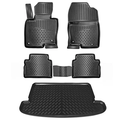 Afbeelding van ELMASLINE 3D rubberen matten &amp; kofferbakmat set voor Mazda CX 5 vanaf 2017
