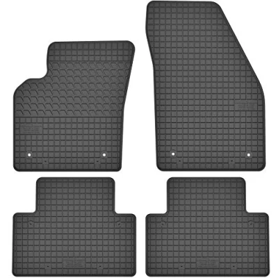 Afbeelding van rubberen automatten, voetmatten, set voor Volvo C30 / S40 II V50 (2004 2012) perfecte pasvorm