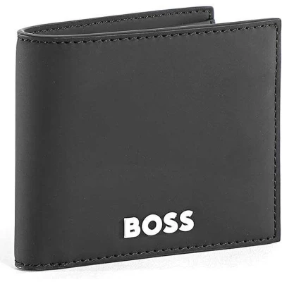 Afbeelding van Hugo Boss Catch 3.0 8cc portemonnee RFID heren black (!!Let op, geen kleingeld vak!!)