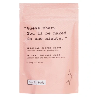 Afbeelding van Frank BODY Original Coffee Scrub Lichaamsscrub, Maat: 100 g,