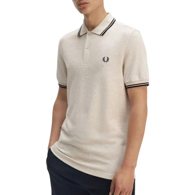 Afbeelding van Fred Perry Twin Tipped Polo Heren Maat XXL