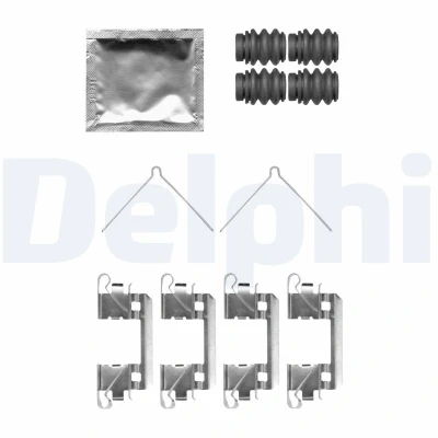 Afbeelding van Delphi Diesel Rem montageset LX0762