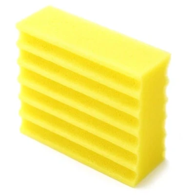 Afbeelding van SunSun filterspons voor vijverfilter CBF 350/B/C geel, filteronderdeel spons vijverfiltersystemen, grote een optimale filtratie in vijverfilterinstallaties