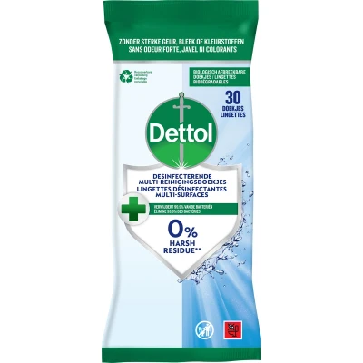Afbeelding van ettol Reinigingsdoekjes Desinfecterend pak van 30 doekjes