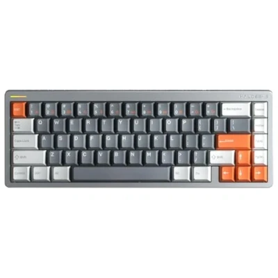 Afbeelding van nuphy Halo65 HE Rapid Trigger Gaming toetsenbord, 65 procent 67 toetsen Bedrade Magnetische Schakelaars Hall effect Hyper Snel Instelbare Bediening, RGB Hot swappable, 8K Hz