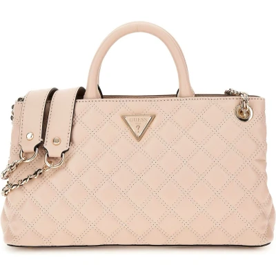 Afbeelding van Guess Giully Gfriend Satchel Handtas, Dames, Maat: One Size, Light beige