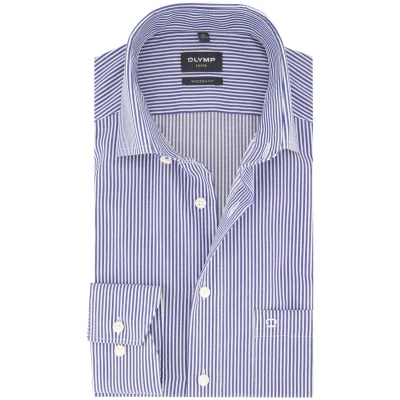 Afbeelding van Olymp Overhemd Modern Fit Blauw 39
