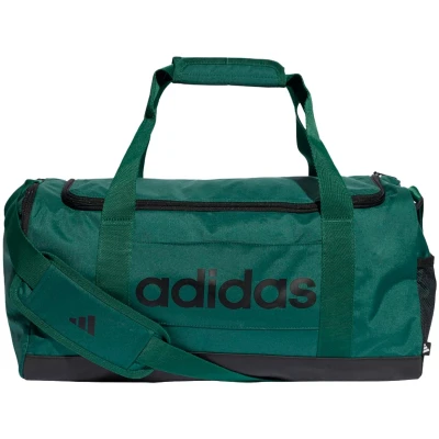 Afbeelding van adidas Uniseks Volwassen Essentials Linear Duffel Bag, collegiate green/black, S
