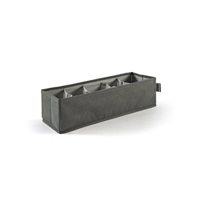 Afbeelding van Perfetto Organizer TNT lade Easybox Afmeting 12 x 40 11 cm. 5 plaatsen, kleur as, stof, één maat