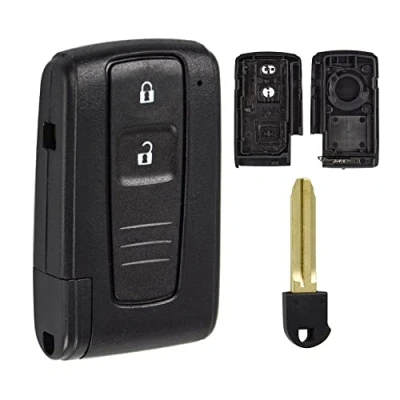 Afbeelding van Afstandsbediening Autosleutel Shell Voor Toyota Prius 2004 2009 Corolla Verso Camry 2 Knop Vervanging Smart Case Cover Fob