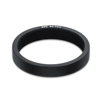 Afbeelding van JJC Camera Lens Filter Adapter Ring voor Fujifilm X100VI X100V X100F X100T X100S X100 X70 Ondersteuning 49mm &amp; Originele FLCP 49 Cap Vervang AR Zwart