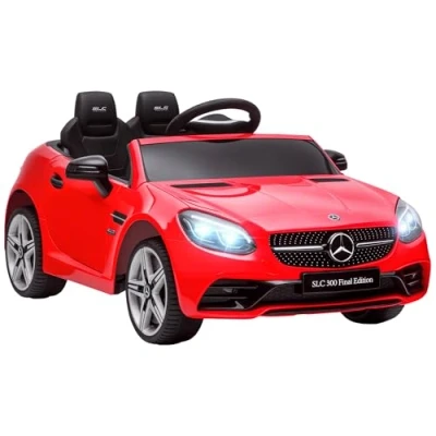 Afbeelding van AIYAPLAY Elektrische kinderauto, 12 V, kindervoertuig met 2,4 G afstandsbediening, muziek, USB, led koplampen, elektrisch voertuig claxon, veiligheidsgordel, 3 5 km/u, voor kinderen van 6 jaar,